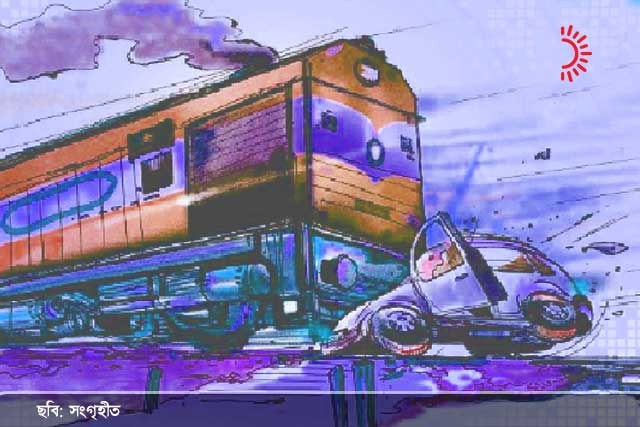 কুমিল্লায় ট্রেনের ধাক্কায়