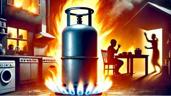 সিলিন্ডার বিস্ফোরণ