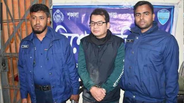 খোকনেশ্বর ত্রিপুরা গ্রেপ্তার