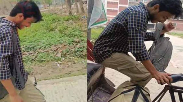 বাড়ির পথে শিক্ষার্থীরা