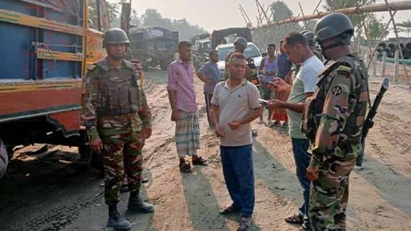 কালিহাতীতে সেনা অভিযানে বালু কারবারে বিপর্যয়