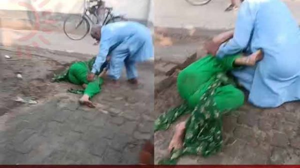 শিবগঞ্জে পুত্রবধূকে পিটিয়ে জখম