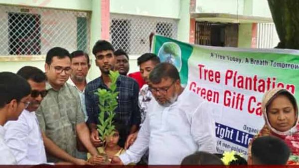 বানেশ্বরে বৃক্ষ রোপন কর্মসূচি