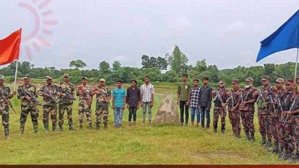 ভারতে অনুপ্রবেশের দায়ে আটক ৬ বাংলাদেশী