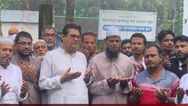 আলি আসগর লবির ডুমুরিয়া পরিদর্শন