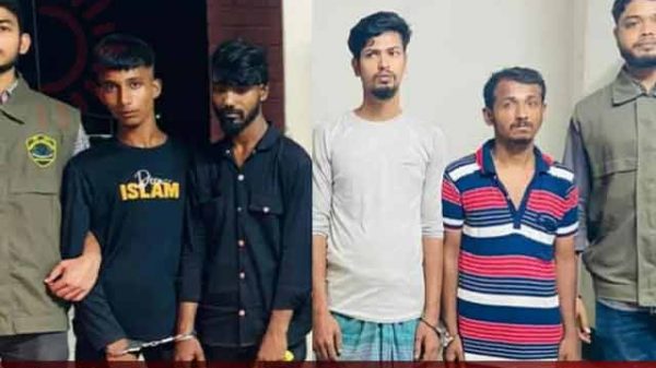 মোহাম্মদপুরে ছিনতাইকারী চক্র পানি রুবেল গ্যাং