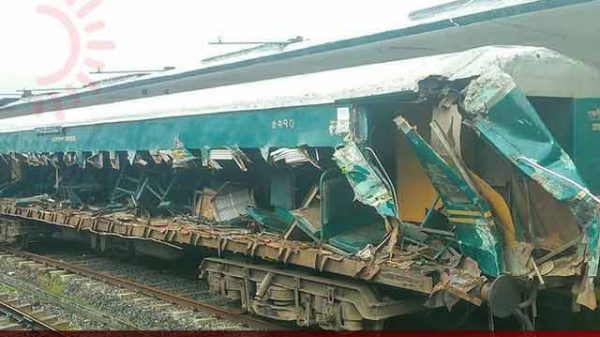 খুলনা আফিল গেট রেলক্রসিংএ