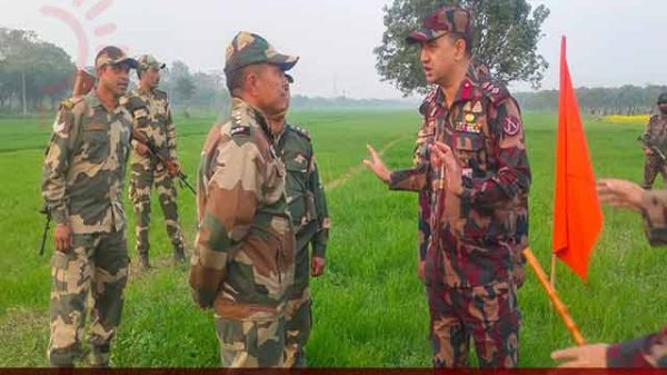 আটক পিতা ও তিন পুত্রকে বিজিবির কাছে ফেরত দিল ভারতে বিএসএফ