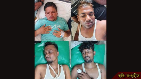 চাঁদপুর হাজীগঞ্জে বিএনপি ও জামায়াতের সংঘর্ষ