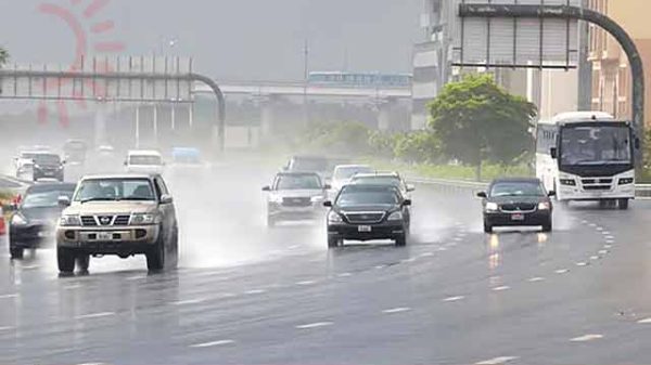 আবুধাবিতে ভারী বৃষ্টি