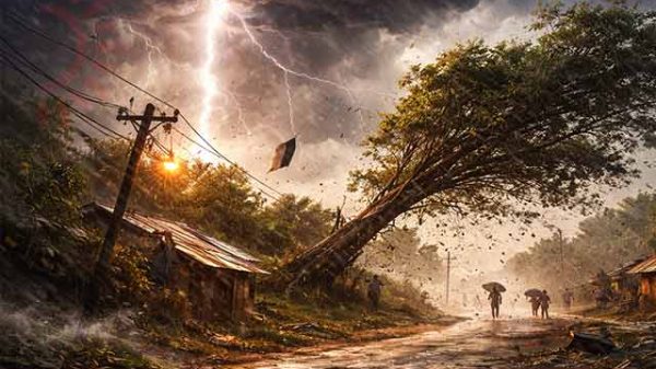 ঝড়ের আশঙ্কা