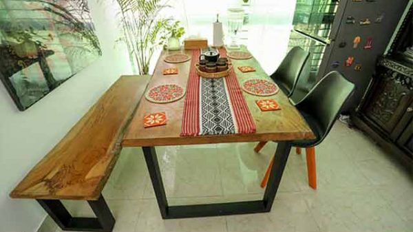 আধুনিক খাবার টেবিলের সাজ