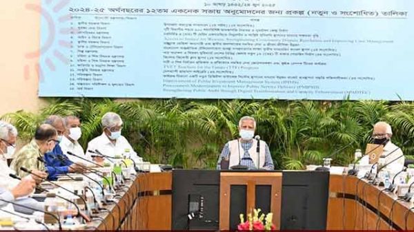 একনেকে ৯ হাজার কোটি টাকা