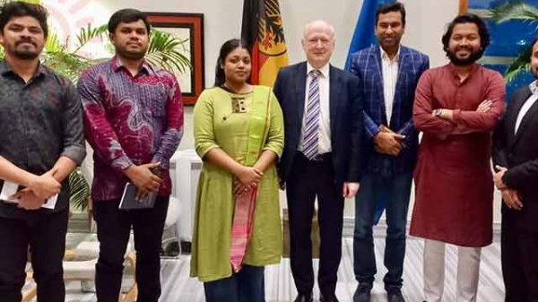 নতুন বাংলাদেশ নিয়ে এনসিপি-জার্মানি বৈঠক