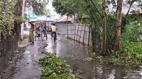লালমনিরহাটে তিস্তা বন্যা পরিস্থিতি কিছুটা শান্ত